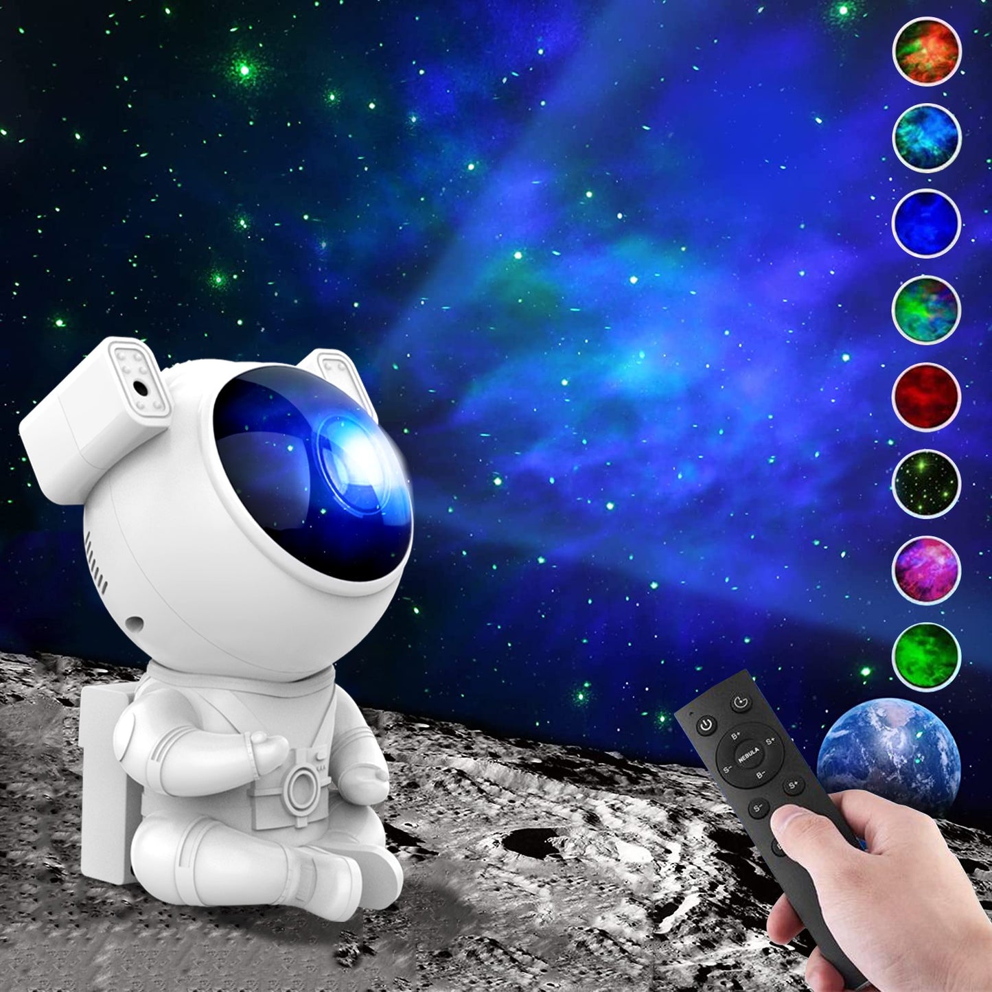 Nova Luminária Projetor LED - Astronauta