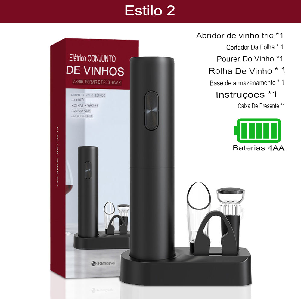 Saca Rolhas Pro®️ - Automático